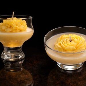 Bougie Fleur Pivoine